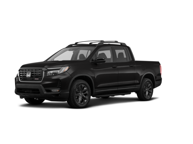 2021 Honda Ridgeline Sport, front three-quarter view, paint 1 of 8