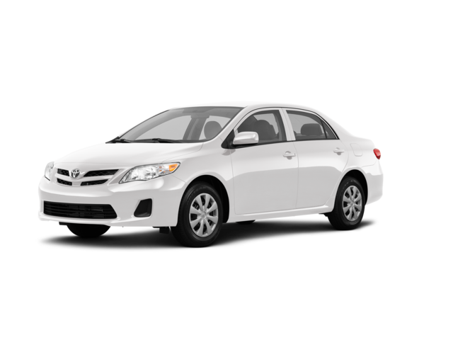 2013 Toyota Corolla L, front three-quarter view, paint 1 of 8