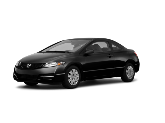 2009 Honda Civic DX, front three-quarter view, paint 1 of 8