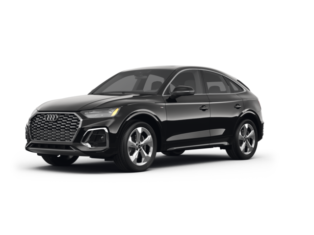 2021 Audi Q5 Sportback Premium, front three-quarter view, paint 1 of 8