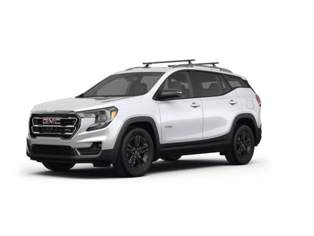 2022 GMC Terrain AT4, front three-quarter view, paint 1 of 8