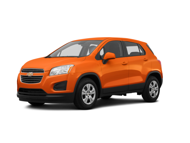 2015 Chevrolet Trax LS, front three-quarter view, paint 1 of 8