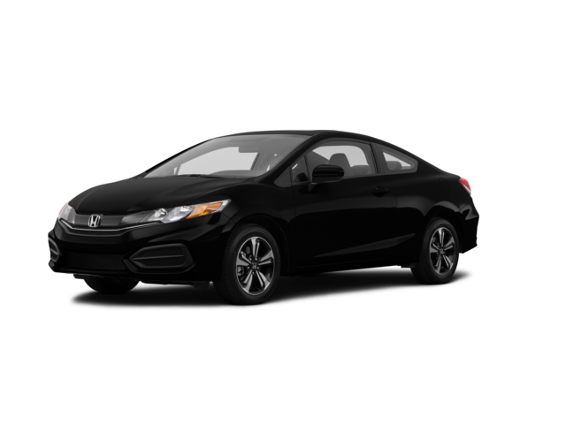 2014 Honda Civic EX, front three-quarter view, paint 1 of 8