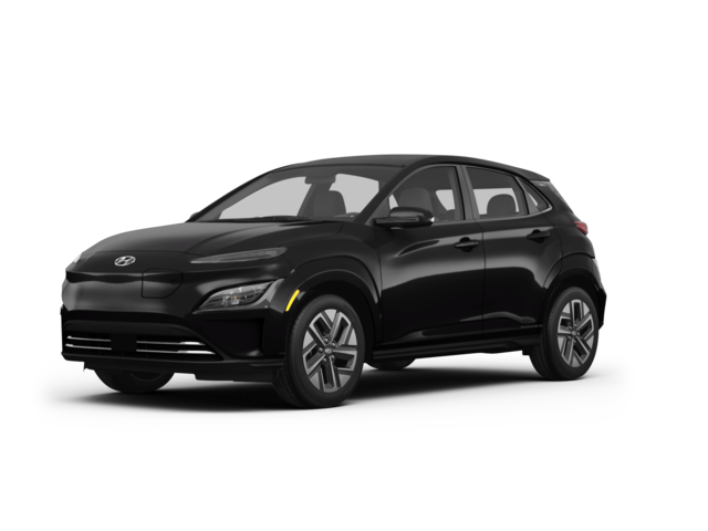 2023 Hyundai Kona Electric SE, front three-quarter view, paint 1 of 8