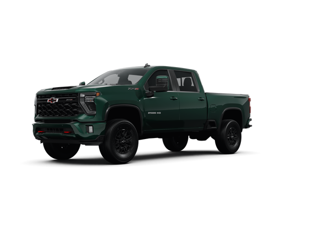 2024 Chevrolet Silverado 2500 HD ZR2, front three-quarter view, paint 1 of 8