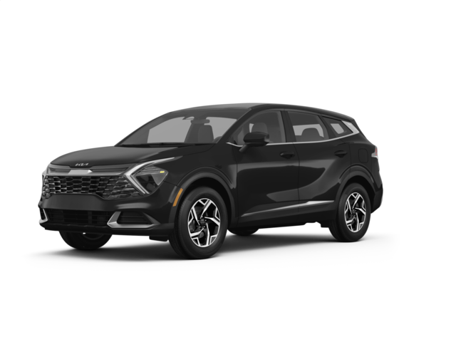 2025 Kia Sportage LX, front three-quarter view, paint 1 of 7