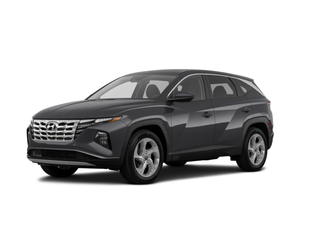 2022 Hyundai Tucson SE, front three-quarter view, paint 1 of 8