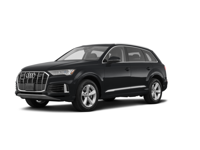 2024 Audi Q7 Prestige, front three-quarter view, paint 1 of 8