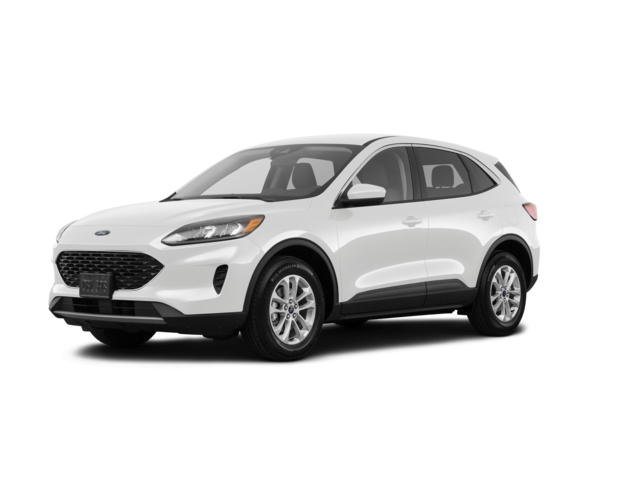 2020 Ford Escape Titanium, front three-quarter view, paint 1 of 8