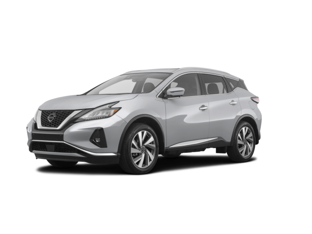 2023 Nissan Murano SL, front three-quarter view, paint 1 of 8
