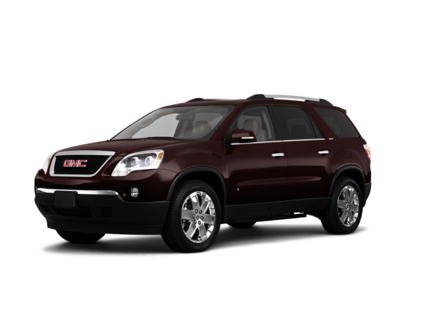 2010 GMC Acadia SLE, front three-quarter view, paint 1 of 8