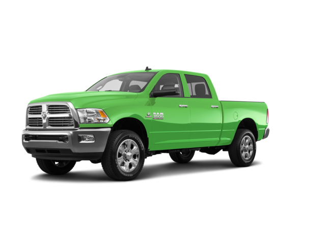 2018 Ram 3500 Big Horn, front three-quarter view, paint 1 of 8