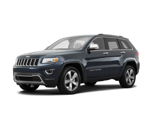 2015 Jeep Grand Cherokee Limited, front three-quarter view, paint 1 of 8
