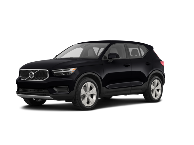 2019 Volvo XC40 T5 Momentum, front three-quarter view, paint 1 of 3