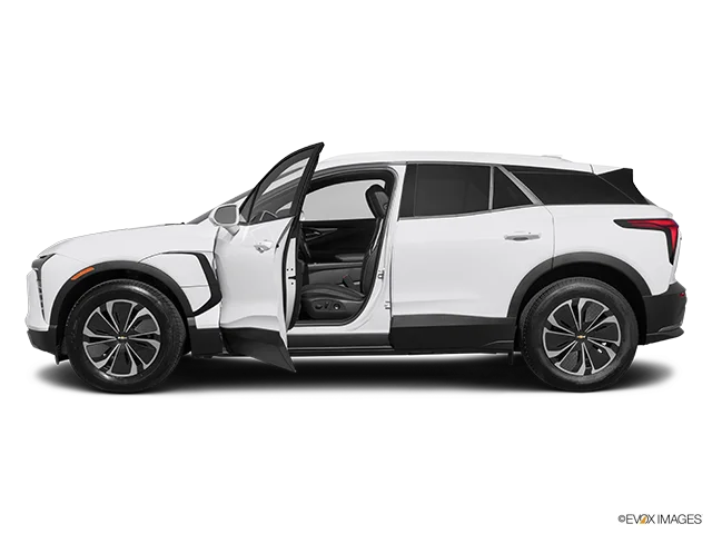 2026 Chevrolet Blazer EV | Driver's side profile with drivers side door open