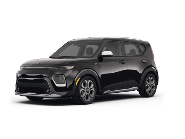 2022 Kia Soul X-Line, front three-quarter view, paint 1 of 8