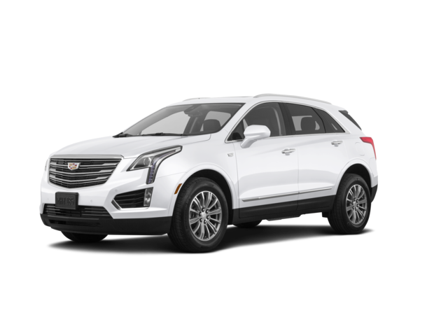 2019 Cadillac XT5 Luxury, front three-quarter view, paint 1 of 8