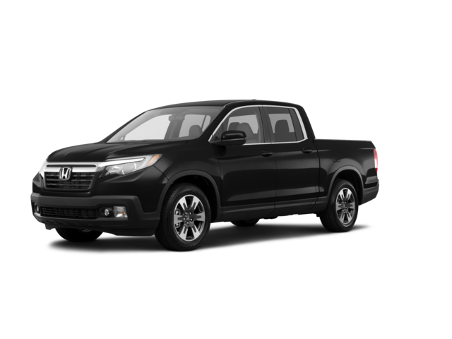 2018 Honda Ridgeline RTL, front three-quarter view, paint 1 of 8