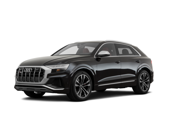 2022 Audi SQ8 Prestige, front three-quarter view, paint 1 of 8