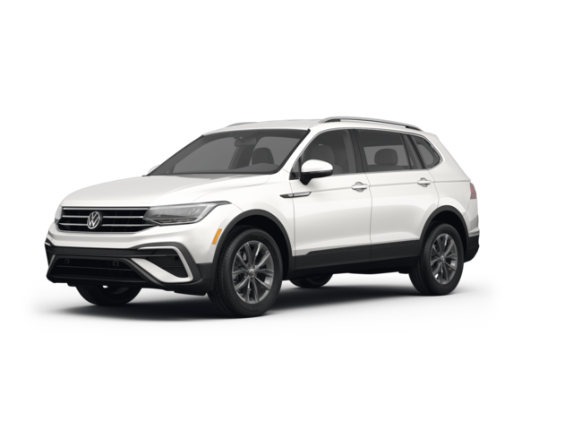 2022 Volkswagen Tiguan SE, front three-quarter view, paint 1 of 7