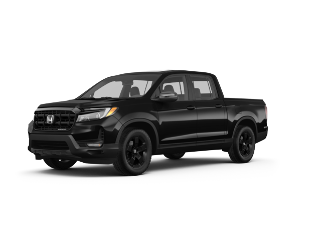 2024 Honda Ridgeline Black Edition, front three-quarter view, paint 1 of 8