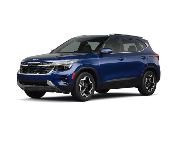 2024 Kia Seltos EX, front three-quarter view, paint 1 of 8