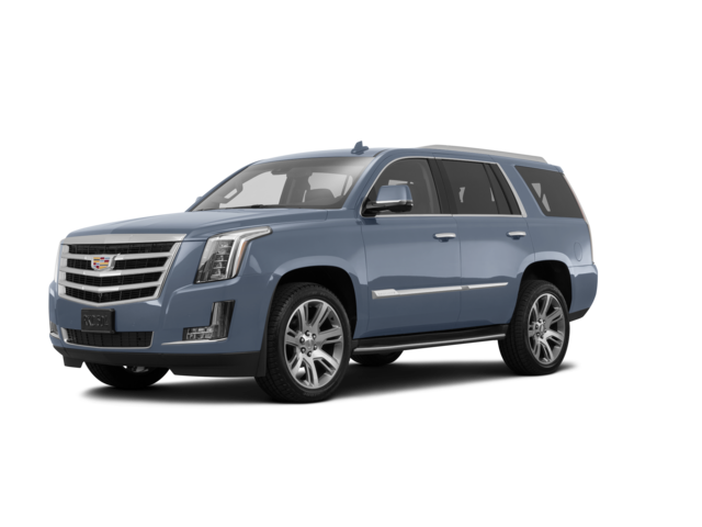 2016 Cadillac Escalade Luxury, front three-quarter view, paint 1 of 8