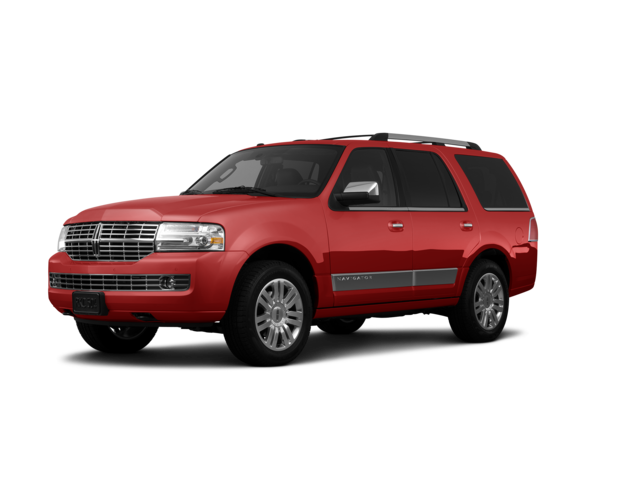 2013 Lincoln Navigator Base, front three-quarter view, paint 1 of 8